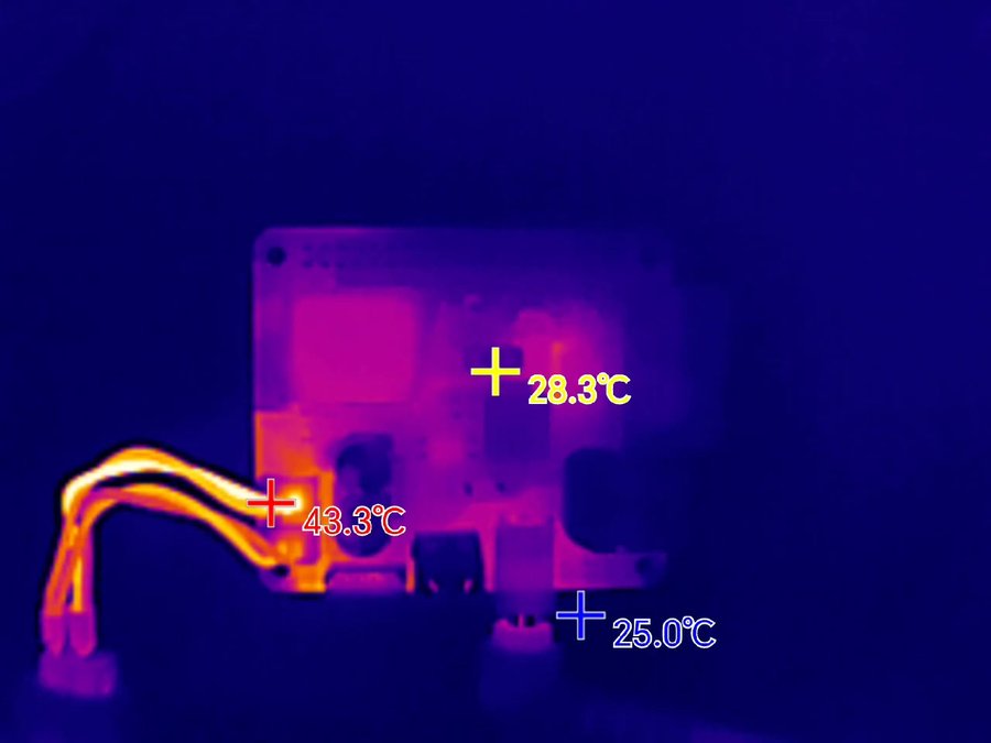 Driver HAT thermal — 10 A for 30 seconds